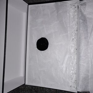 CHANEL White Laptop Accessory